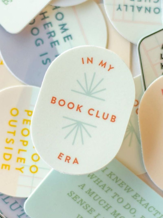 In My Book Club Era Decal Sticker, 2 of 3