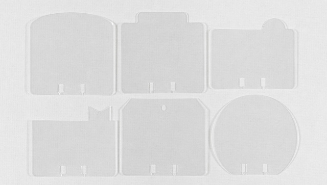 MemoryDex Card Set - Clear Plastic, 1 of 2
