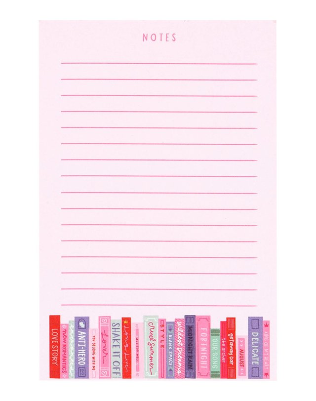 Book Tour Notepad, 1 of 2