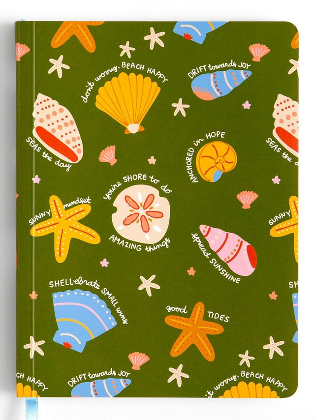Seashell Affirmations Soft Flex Perfect Bound Journal, 1 of 5