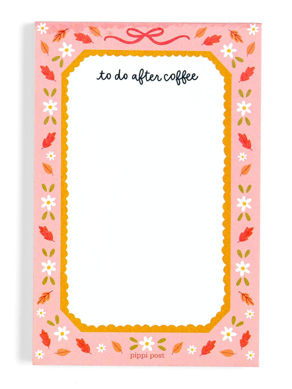 To Do After Coffee 4×6 Notepad, 4 of 5