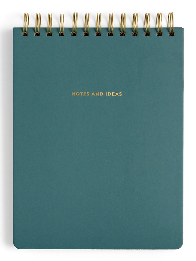 Notes & Ideas Top Spiral 7×9 Notebook, 1 of 3