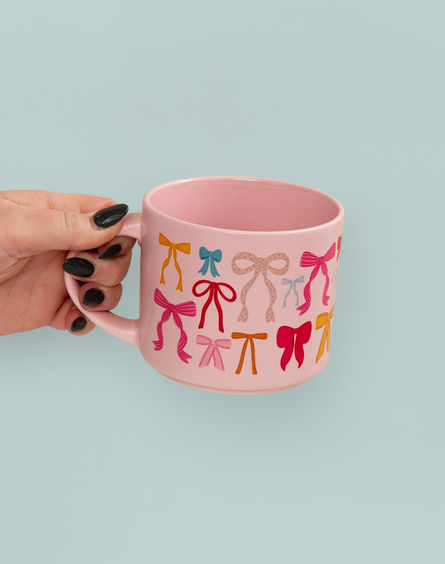 Coquette Bows Mug, 1 of 2