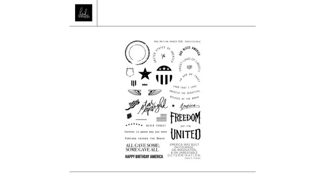 Digital 4×6 USA Captions Stamp Set, 1 of 1