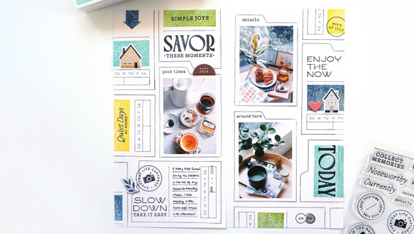 Stamp Set : 6×8 Savor The Moments, 7 of 7