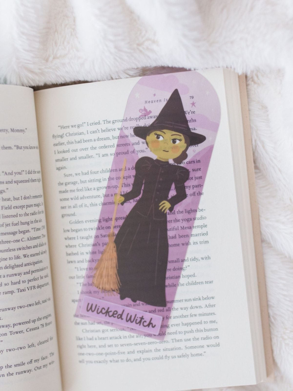 Wicked Witch Transparent Bookmark, 1 of 2