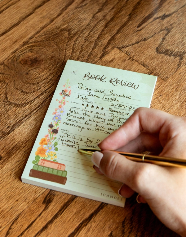Book Review Notepad, 1 of 2
