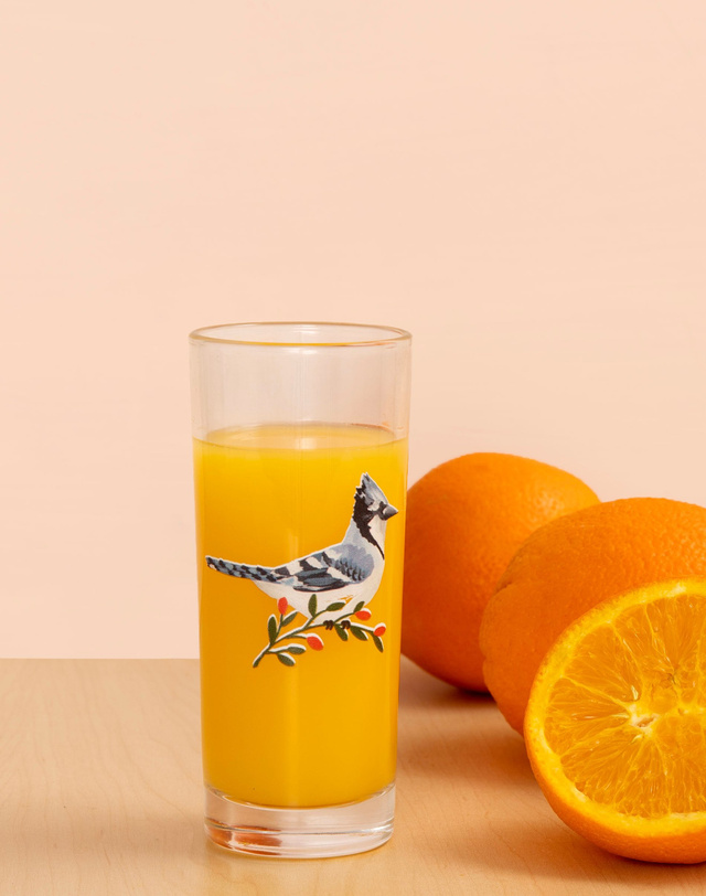Blue Jay Tall Juice Glass, 1 of 2