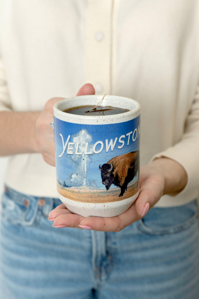 Yellowstone National Park Ceramic Mug, 2 of 4