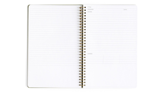 Notebook - Olive with Maps, 4 of 10