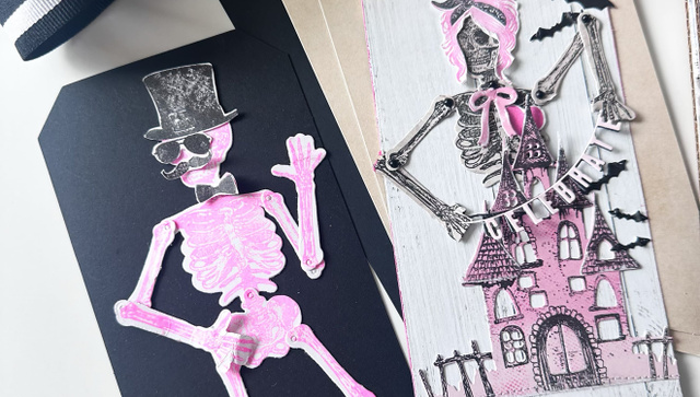 Metal Die Set : Ghost Stories Dancing Skeleton, 3 of 5