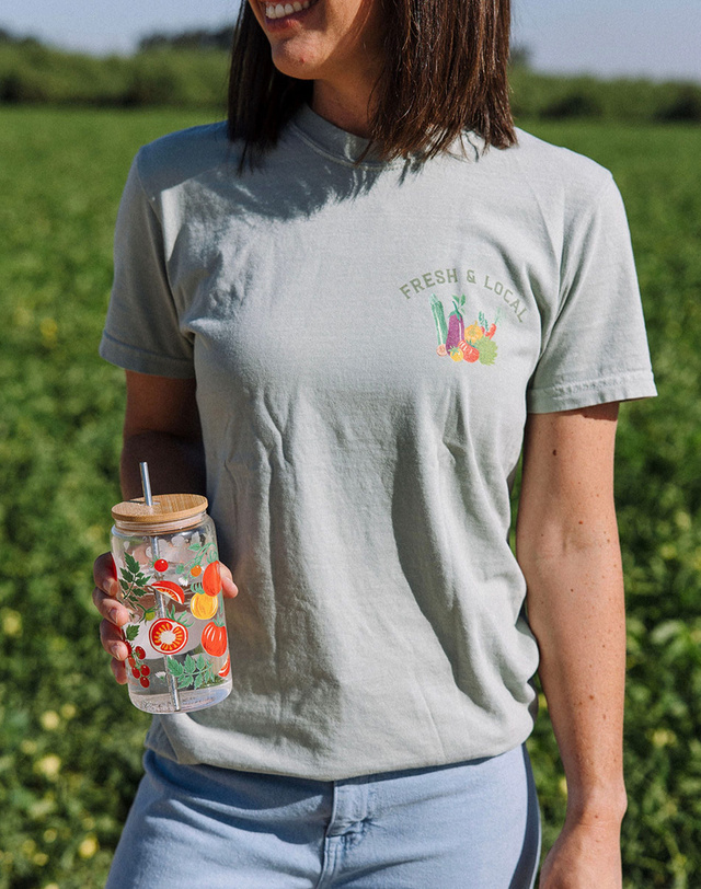 Tomato Vine Glass Can, 5 of 7