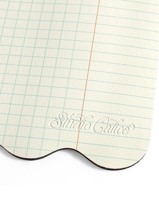 Scalloped Ledger Large Desk Mat, 3 of 5