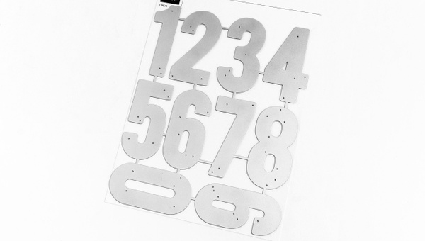 Metal Die Set : Storytellers Numbers - Outline, 5 of 5