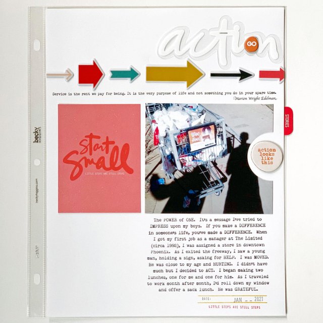 Start Small, 1 of 2