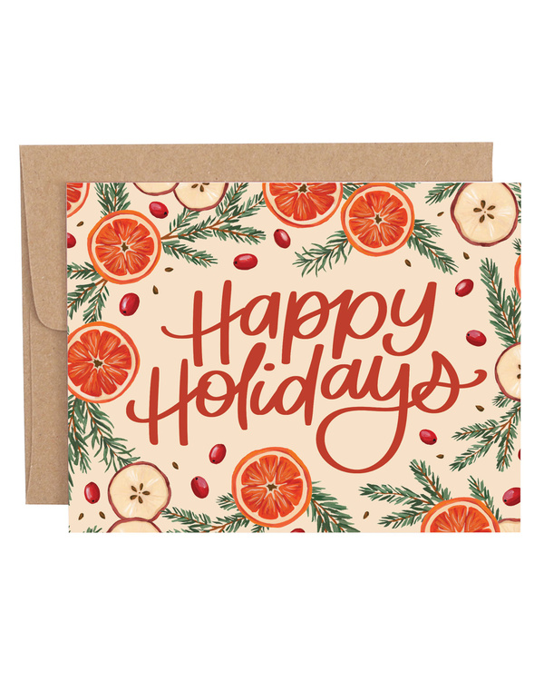 Holiday Simmer Greeting Card, 1 of 1