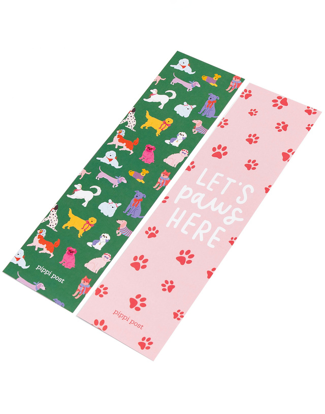 Let's Paws Here Dogs Bookmark Set, 5 of 5