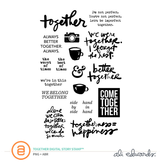 Together Digital Story Stamp™ , 1 of 1