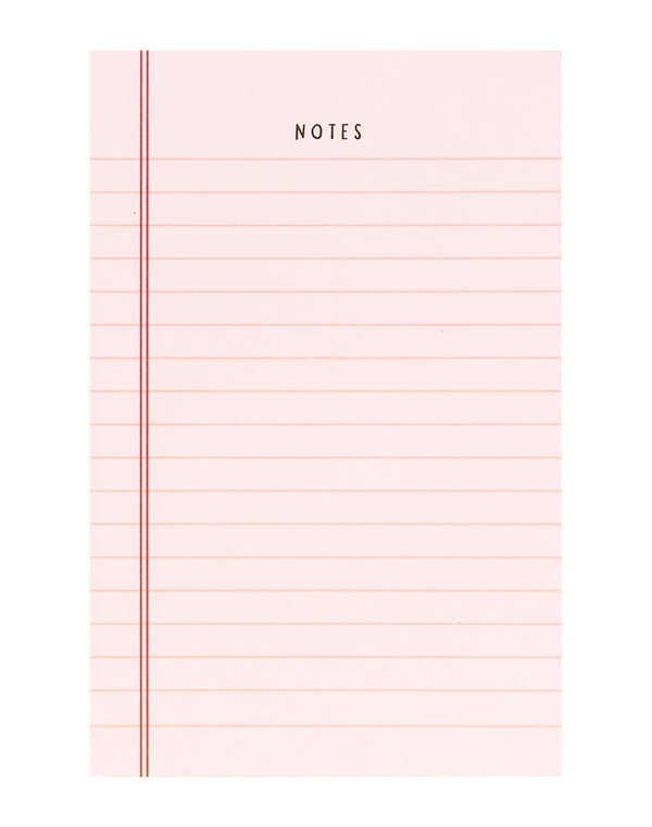 Pink Notes Notepad, 2 of 3