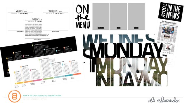 Week In The Life™ 2022 Digital Variety Pack, 1 of 1