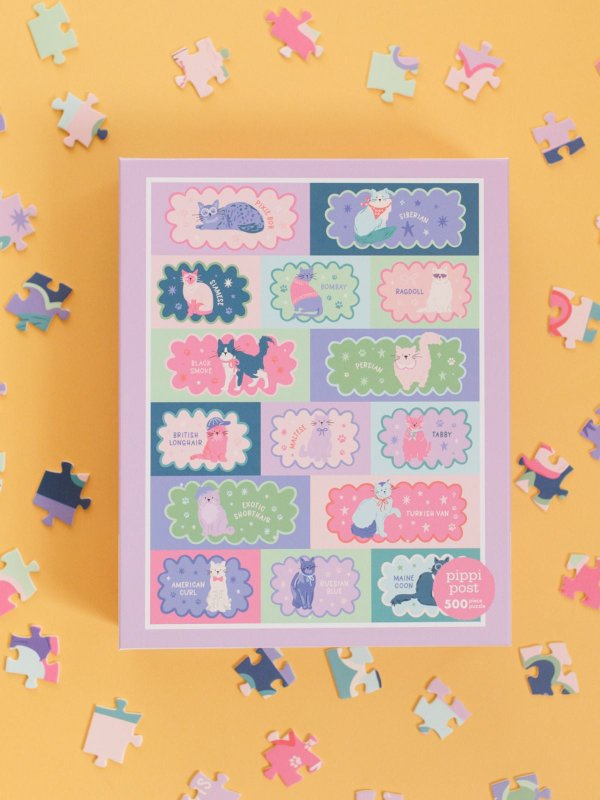 Cool Cats - 500 Piece Jigsaw Puzzle, 3 of 9