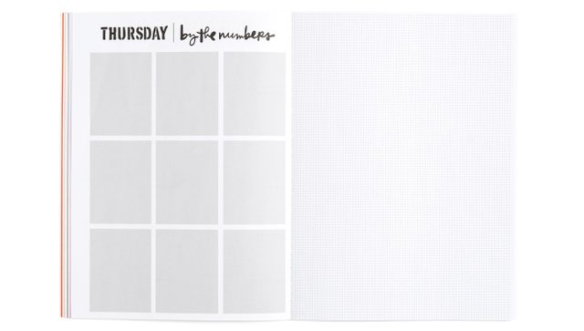 Week In The Life™ Color Blocked Notebook, 5 of 9