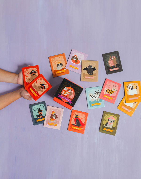 Trick Or Treat Pets Memory Card Game, 4 of 4