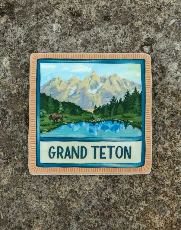 Grand Teton Decal Sticker, 2 of 2