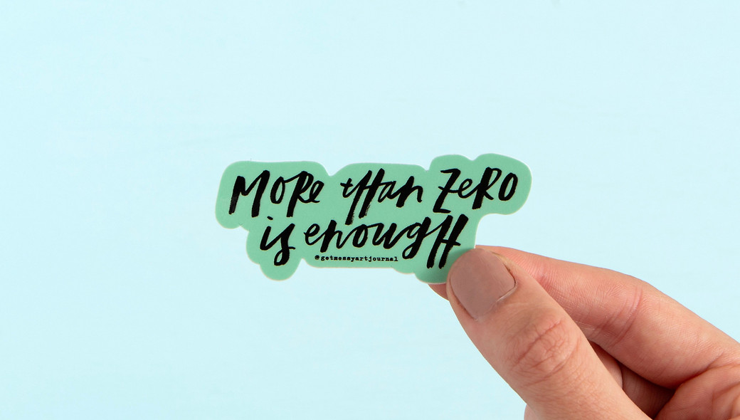 More Than Zero Is Enough Decal Sticker gallery