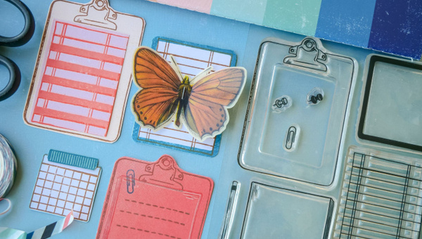 Stamp Set : 6×8 Clipboards and Charts, 3 of 6