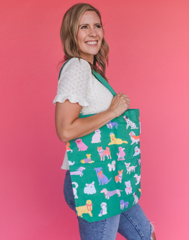 Dapper Dogs Tote Bag, 3 of 4