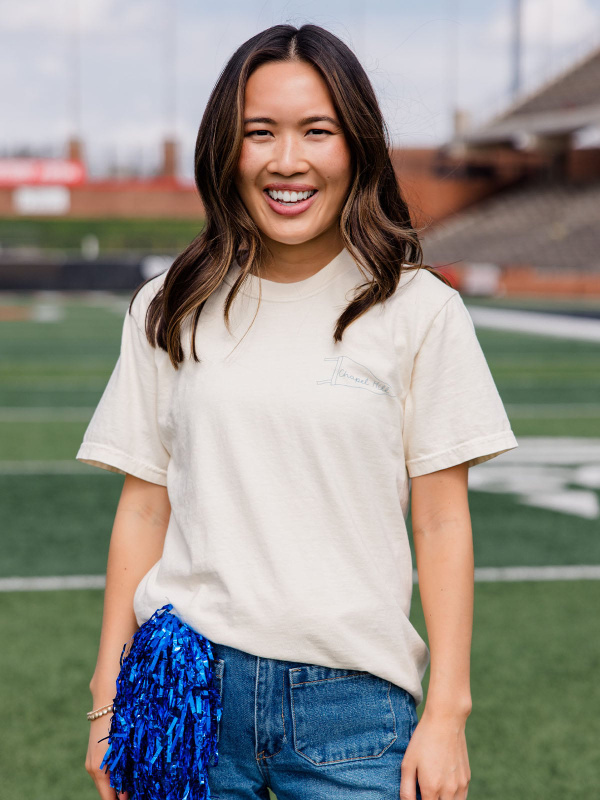Chapel Hill Football Game Day Tee - Ivory, 2 of 5
