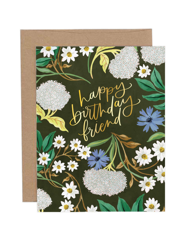 Forage Happy Birthday Greeting Card, 1 of 1