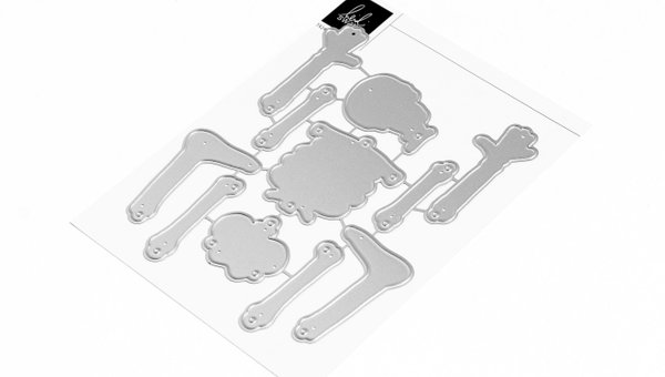 Metal Die Set : Ghost Stories Dancing Skeleton, 2 of 5