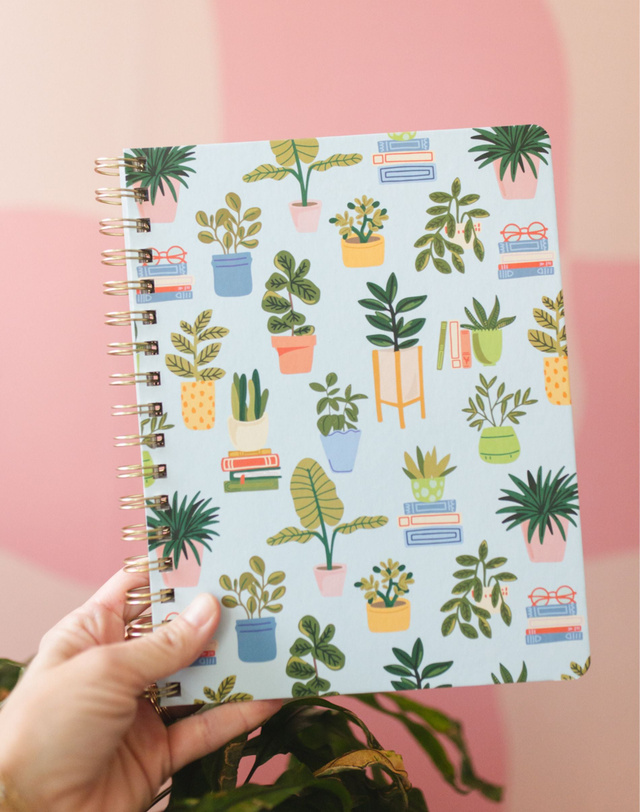 Potted Plants Spiral Notebook, 1 of 6
