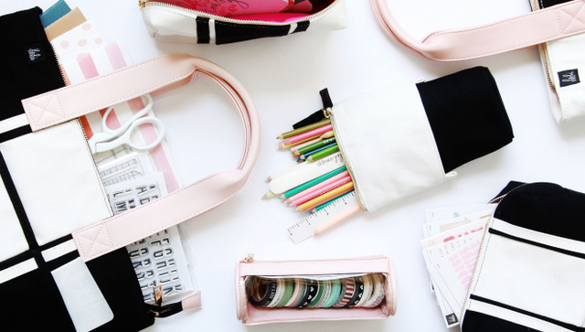 Washi Tape Pouch - Blush, 4 of 4