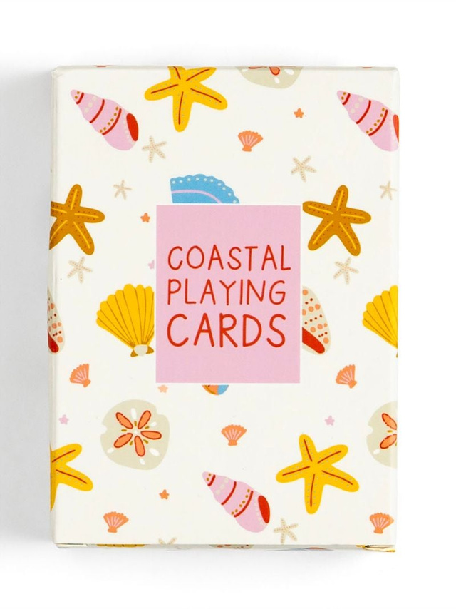 Coastal Seashells Deck of Playing Cards, 2 of 4