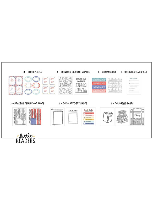 Patriotic Little Readers Digital Bundle, 2 of 2