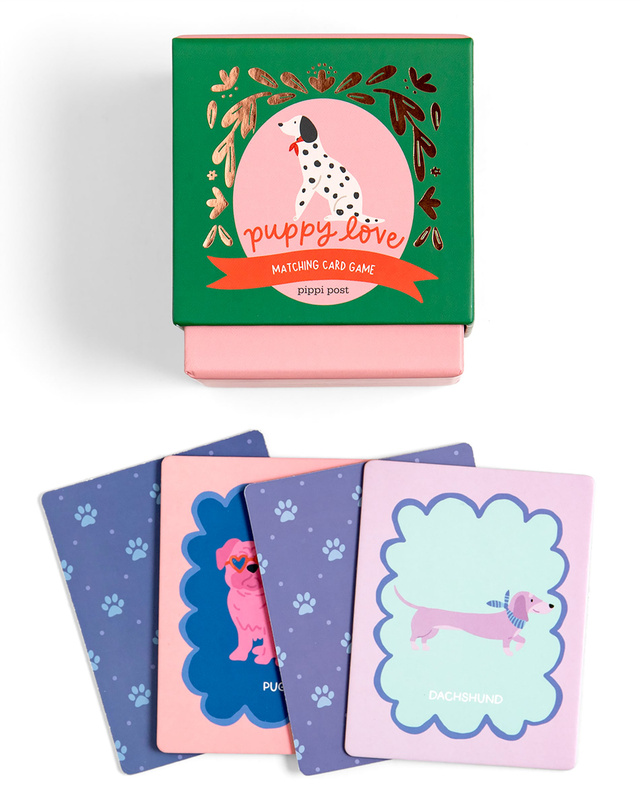Dapper Dogs Puppy Love Matching Memory Card Game, 2 of 3