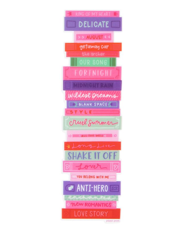 Book Tour Transparent Bookmark, 2 of 2