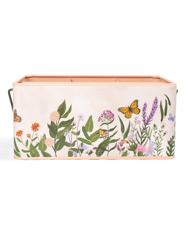 Wildflower Botanicals Tin Utensil Caddy, 1 of 3