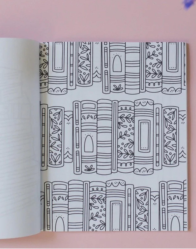 Book Lover Coloring Book , 5 of 8