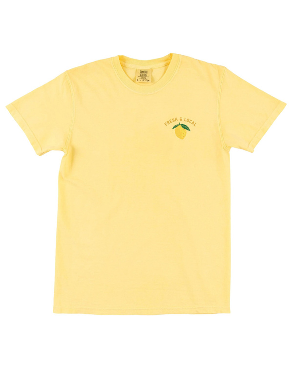 Lemon Grove Farmers Market Tee - Butter, 2 of 4