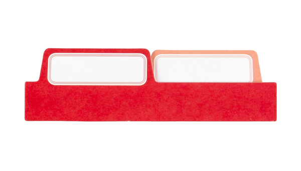 Color Collective Tab Notepad - Crimson, 1 of 2