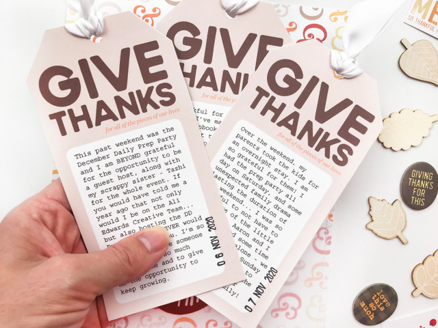 Give Thanks, 2 of 3