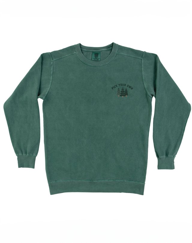 Christmas Tree Farm Sweatshirt - Blue Spruce , 4 of 4