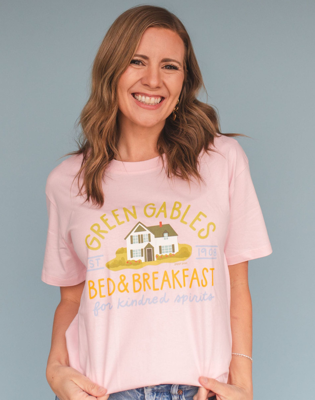 Green Gables Bed & Breakfast Tee - Blossom, 1 of 4