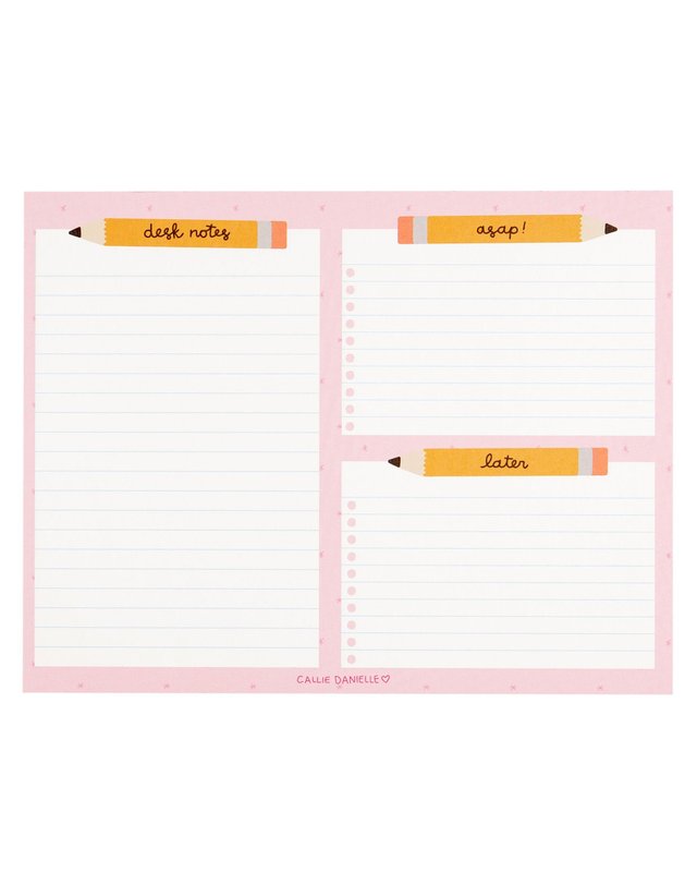 Pencil To-Do Desk Notepad, 3 of 4