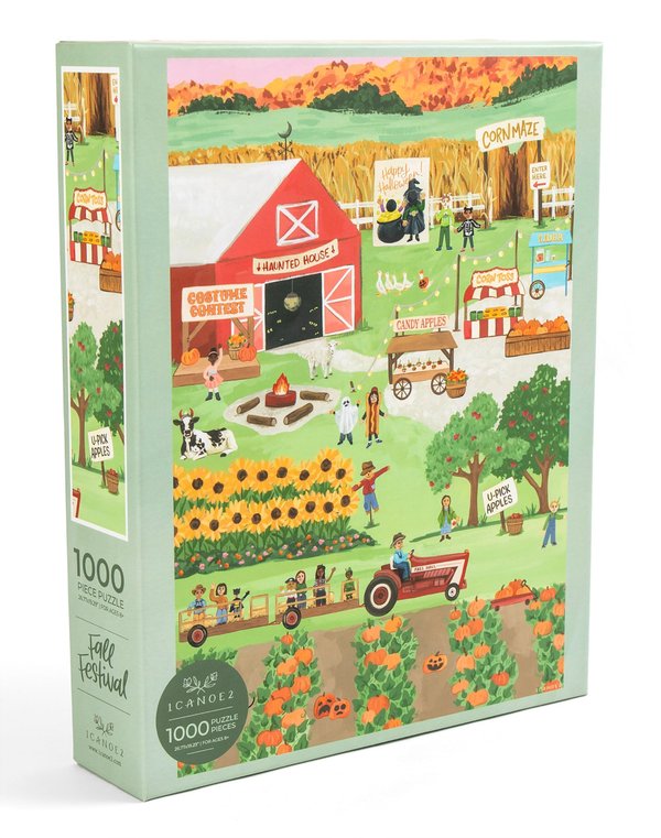 Fall Festival - 1000 Piece Jigsaw Puzzle, 1 of 7