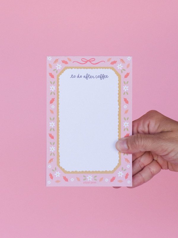 To Do After Coffee 4×6 Notepad, 3 of 5